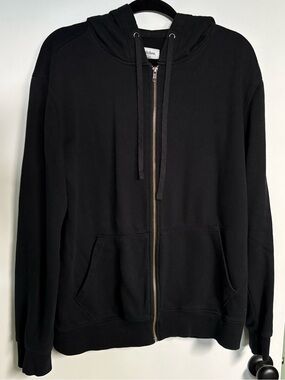 Goodfellow & Co Black Full-Zip Hoodie